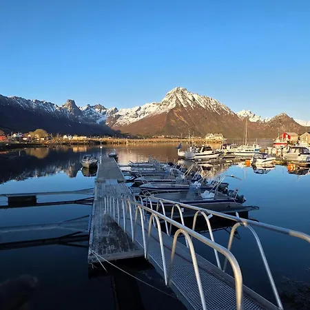 アパート Hennesstrand Brygge - Din Base For Vesteralen Og Lofoten *